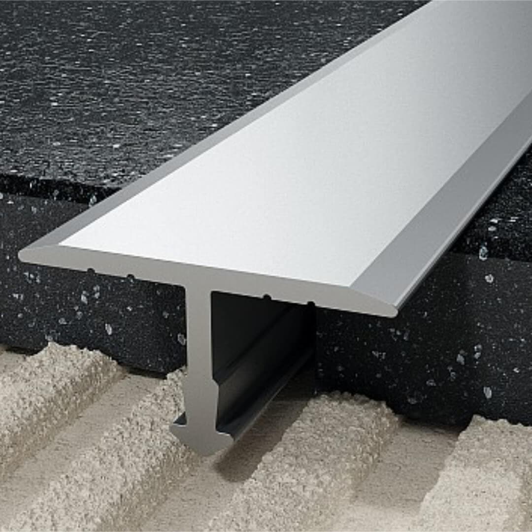 Profil T fugowy 18 mm, d艂ugo艣膰 200 cm aluminiowy, anodowany srebrny