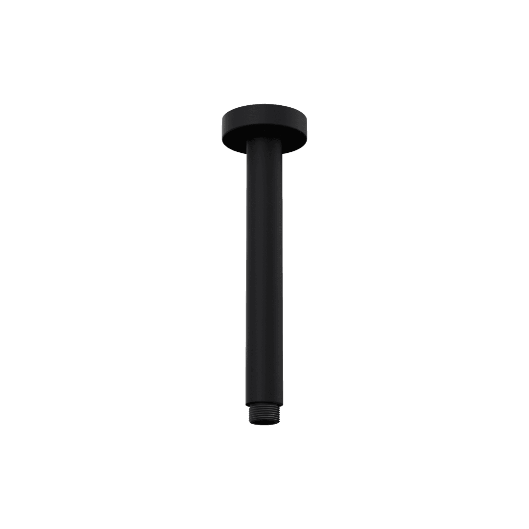 Rami臋 prysznicowe sufitowe 20 cm czarny mat