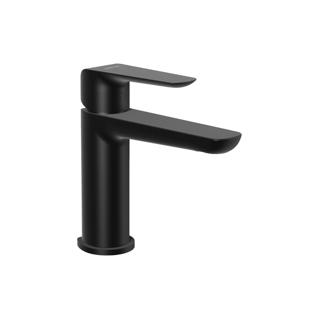 Clever 2.0 bateria umywalkowa stoj膮ca, czarny soft