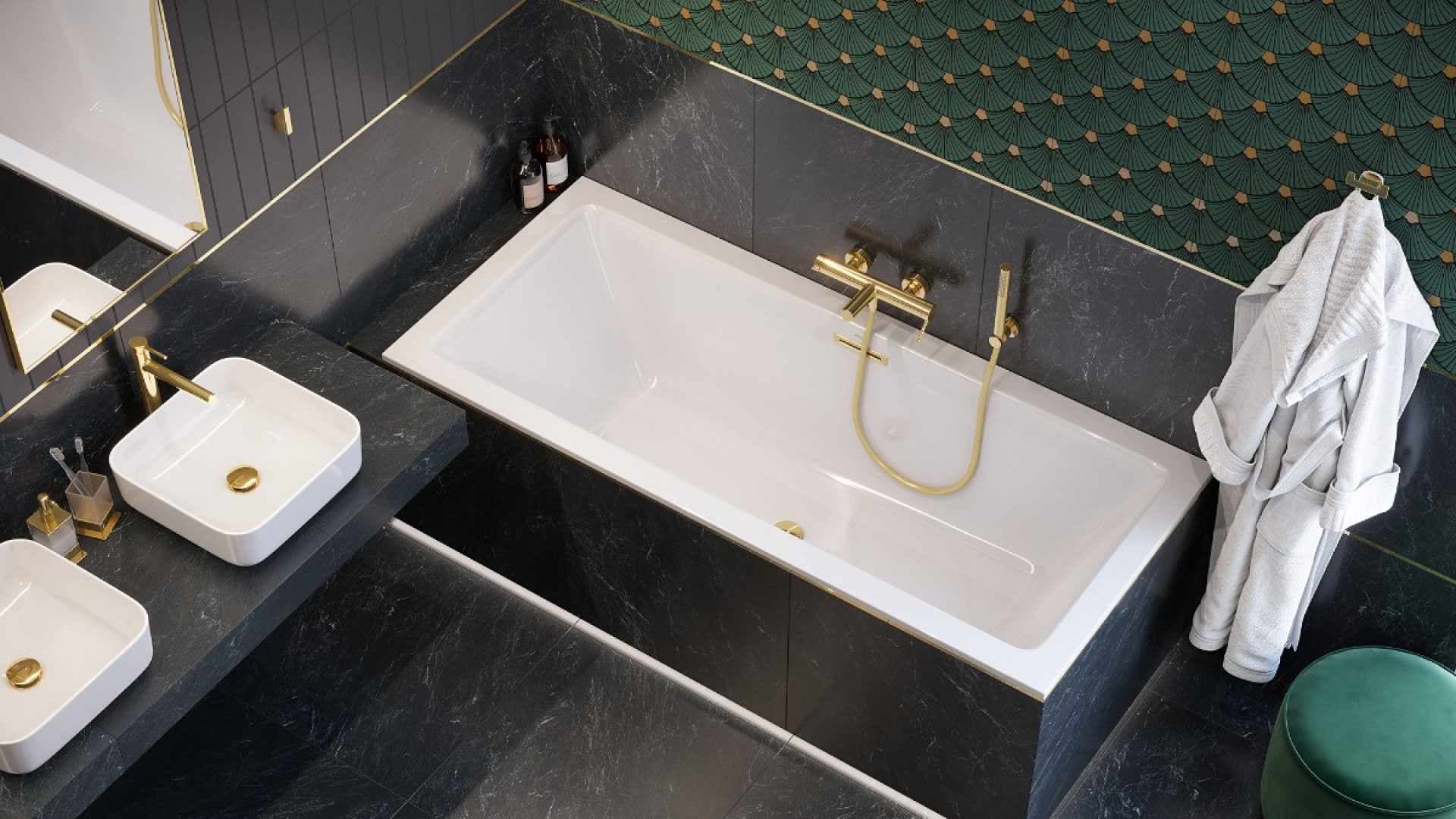 Loka słuchawka prysznicowa, biały mat