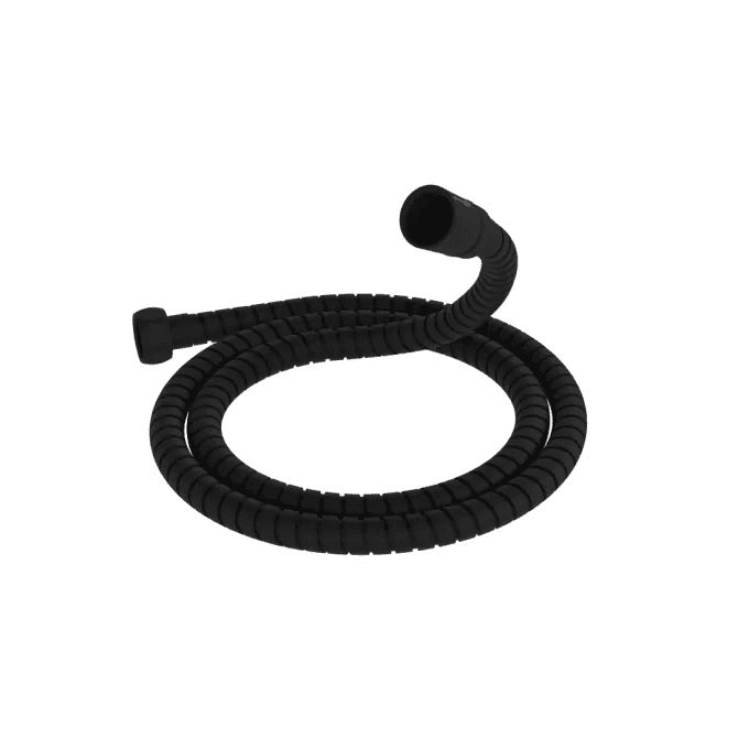 Wąż prysznicowy regular 150 cm, czarny mat