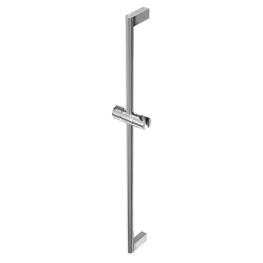 Drążek prysznicowy z uchwytem na słuchawkę prysznicową, 70 cm, chrom