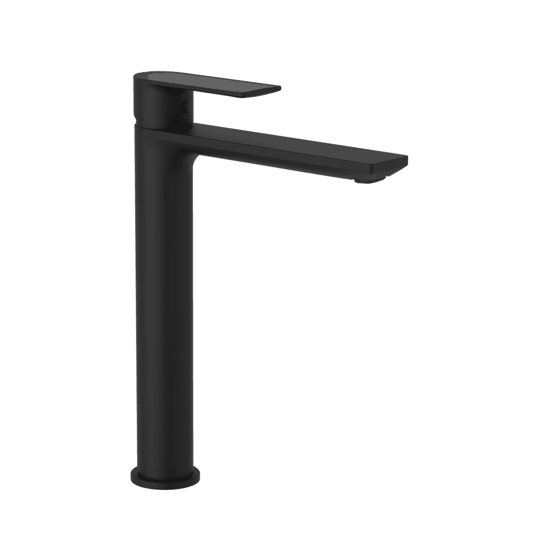 Glad bateria umywalkowa stoj膮ca wysoka, czarny soft