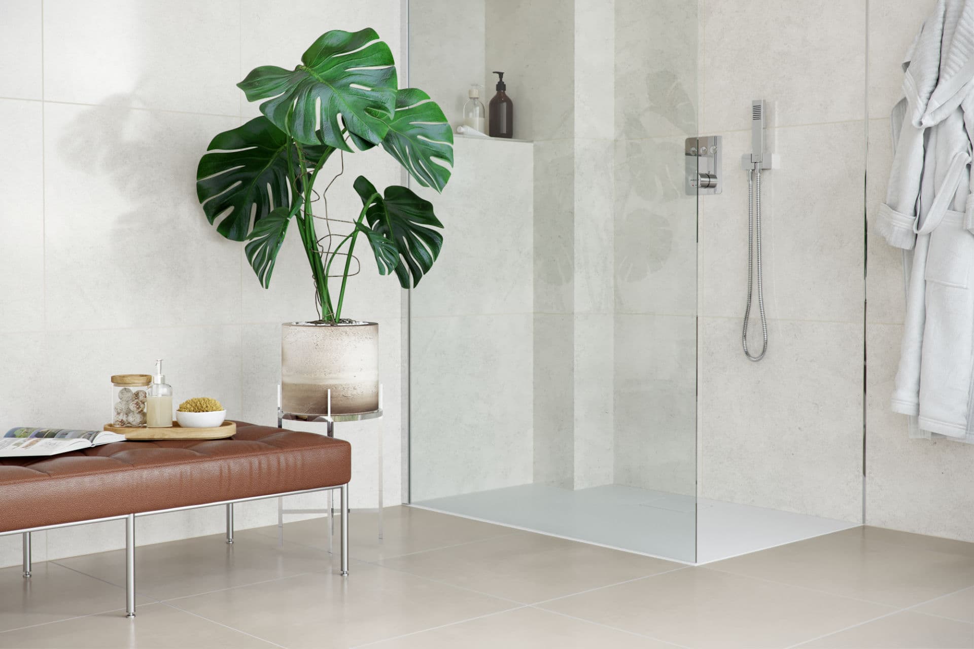 Brodzik LAVANO SLIM 90x80 Biały