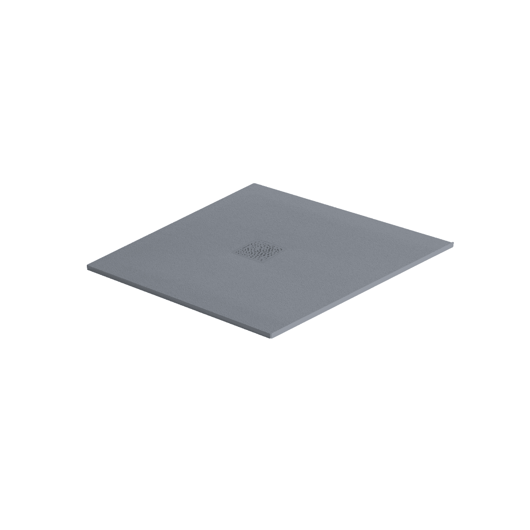 Arda brodzik kwadratowy 90x90 cm kompozytowy, beton