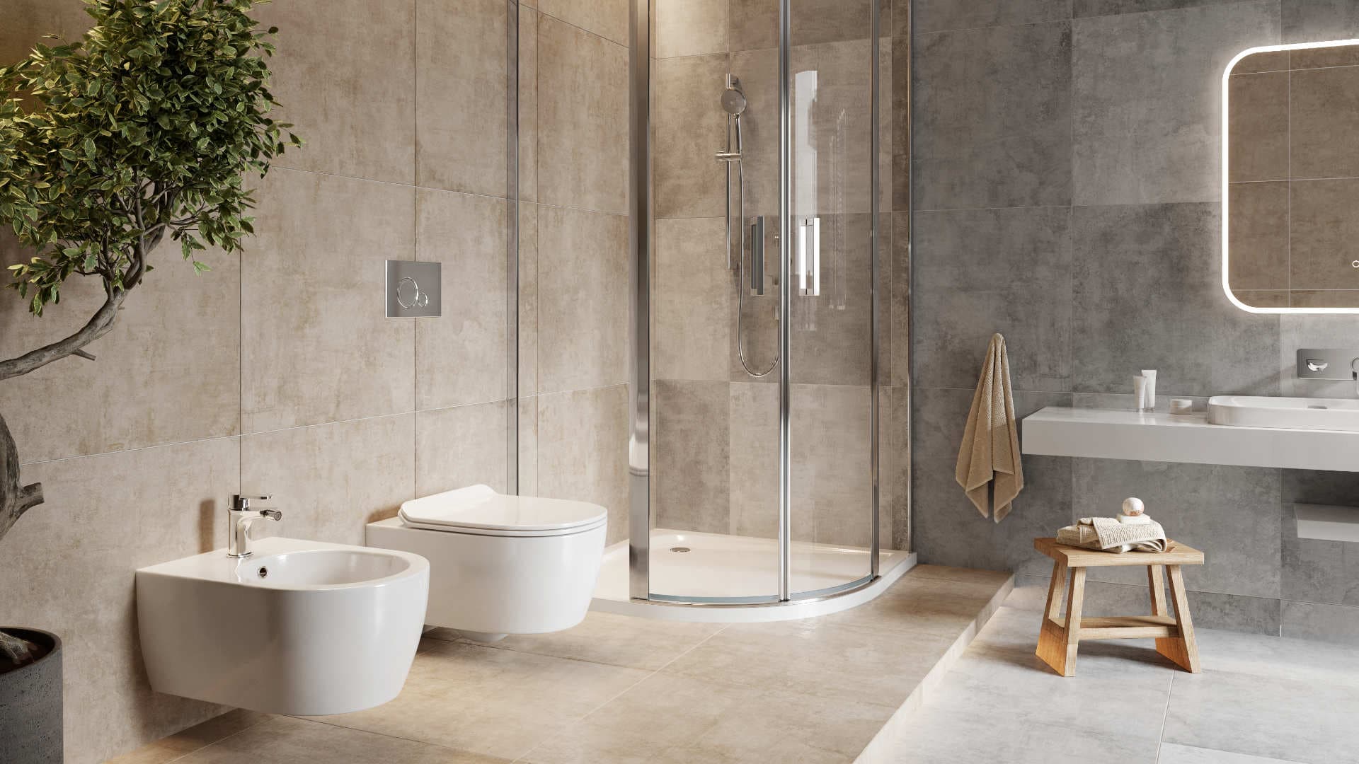 Bidet wiszący Doto