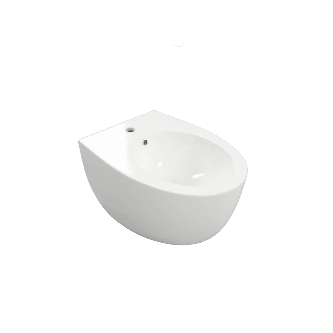Bull bidet wisz膮cy bia艂y po艂ysk