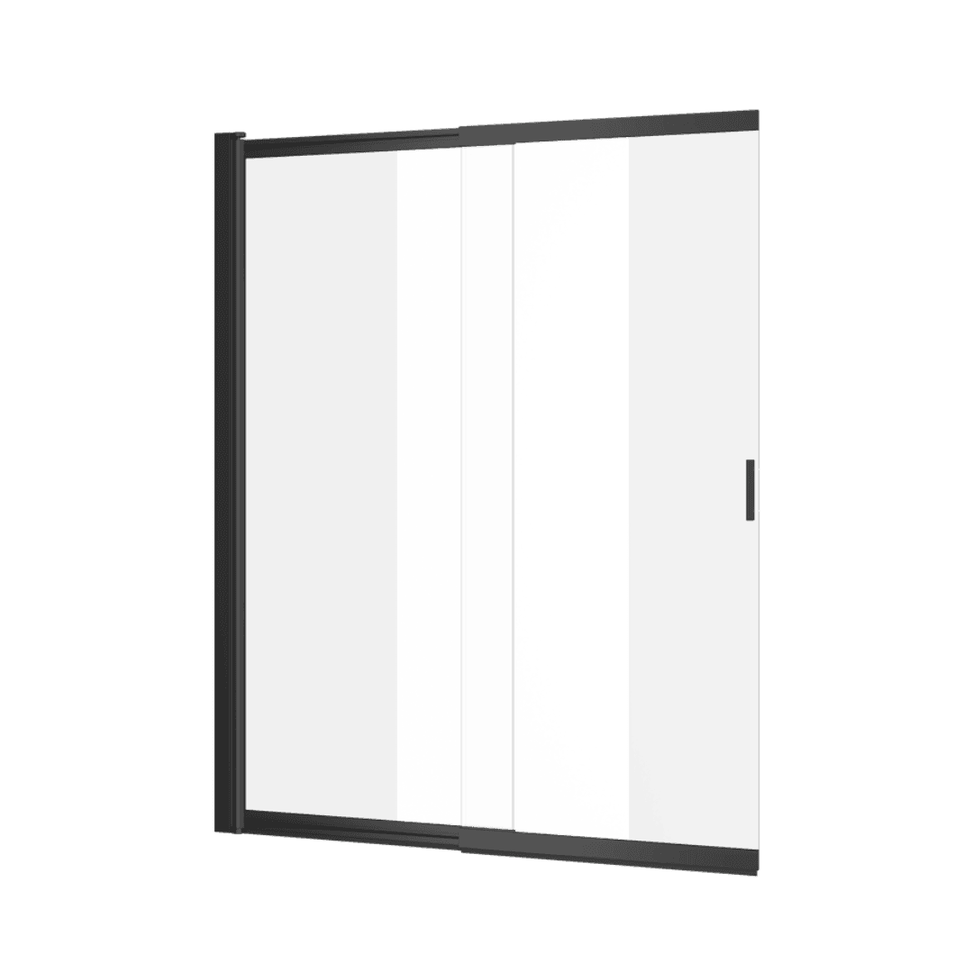 Liner parawan nawannowy 110x140 cm rozsuwany 2-cz臋艣ciowy lewy / prawy, czarny mat
