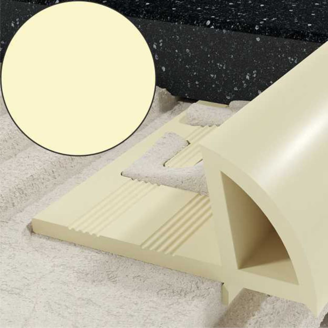 Profil EN krawędziowy 8,5 mm długość 250 cm, PVC, wanilia