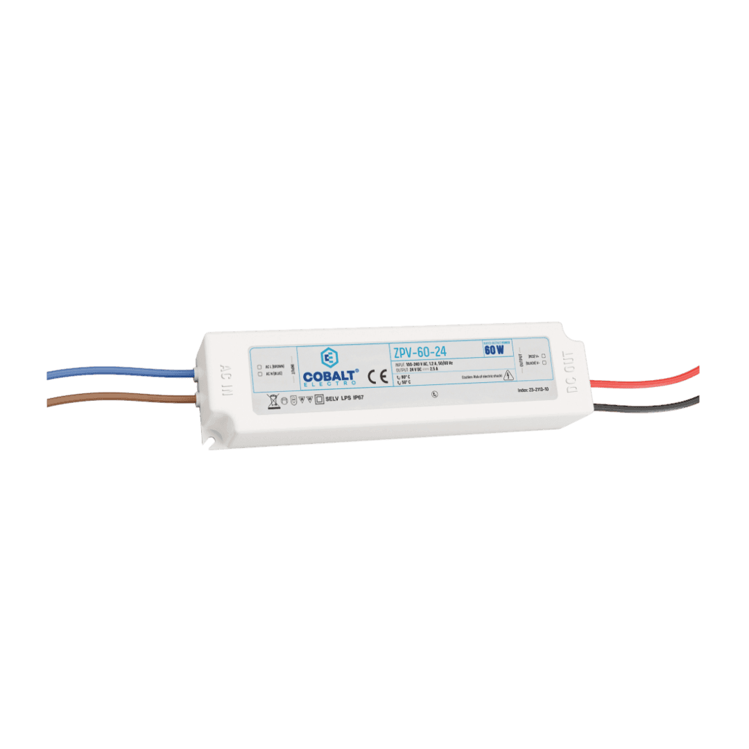 Zasilacz impulsowy do LED 60W IP67 AC230V, napi臋cie wyj艣ciowe 24V