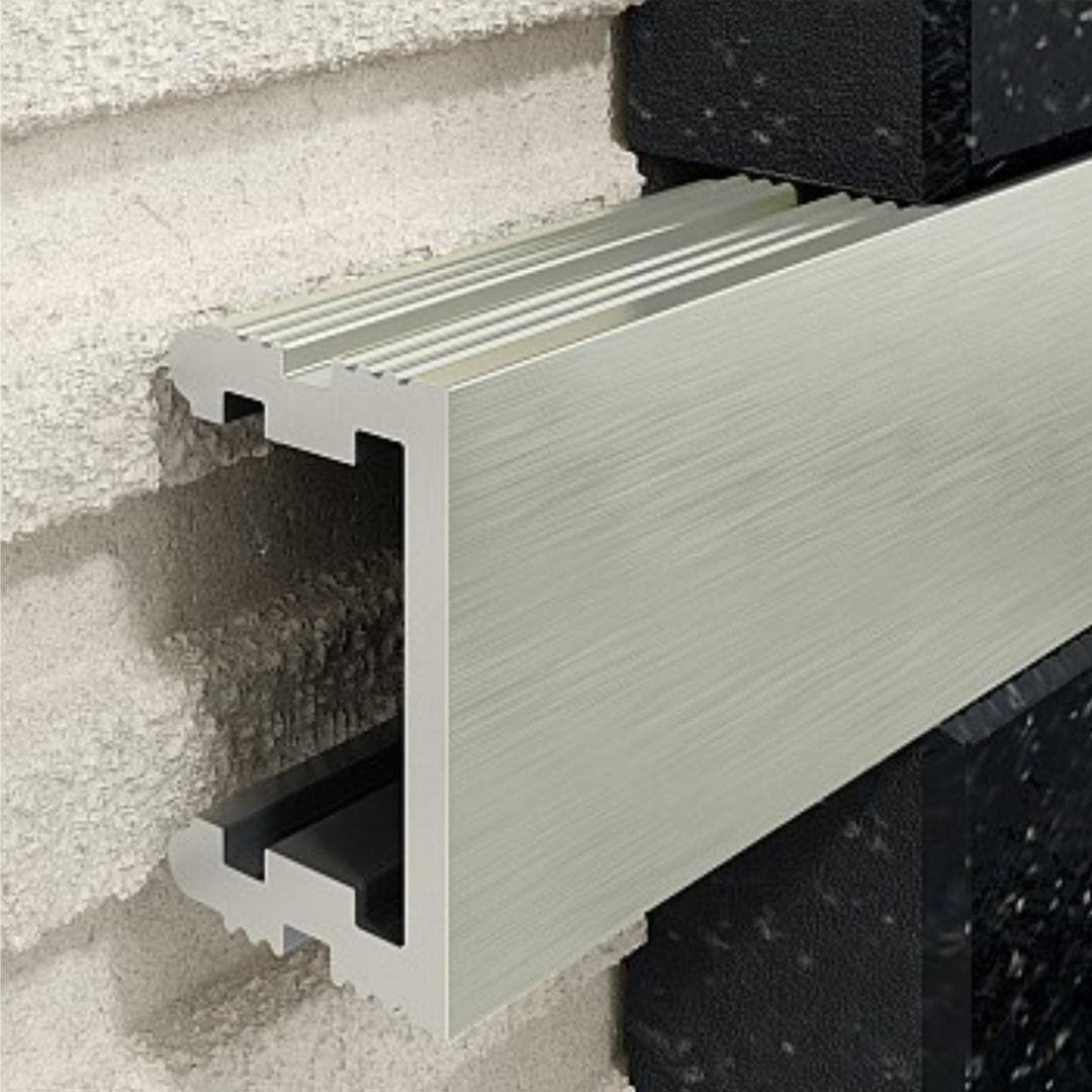 Profil U Listello 12 mm, d艂ugo艣膰 250 cm aluminiowy, anodowany inox szczotkowany