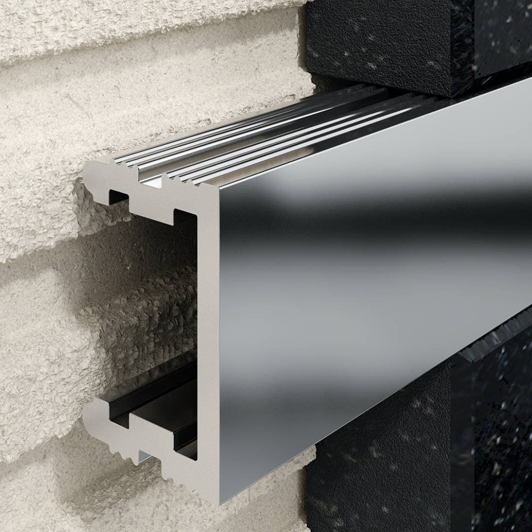Profil U Listello 12 mm, d艂ugo艣膰 250 cm aluminiowy, elektropoler srebrny