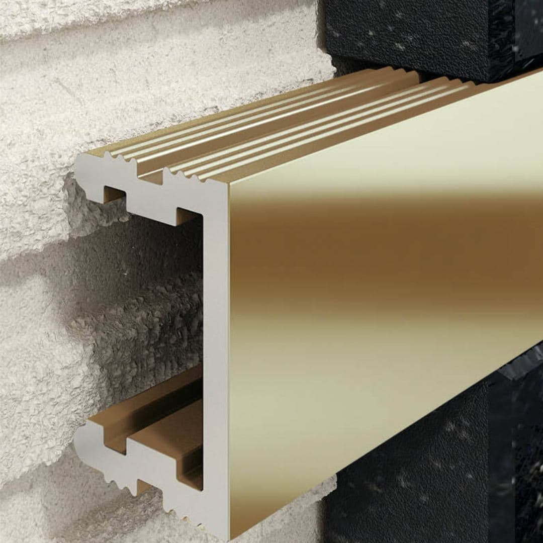 Profil U Listello 25 mm, d艂ugo艣膰 250 cm aluminiowy, elektropoler z艂oty