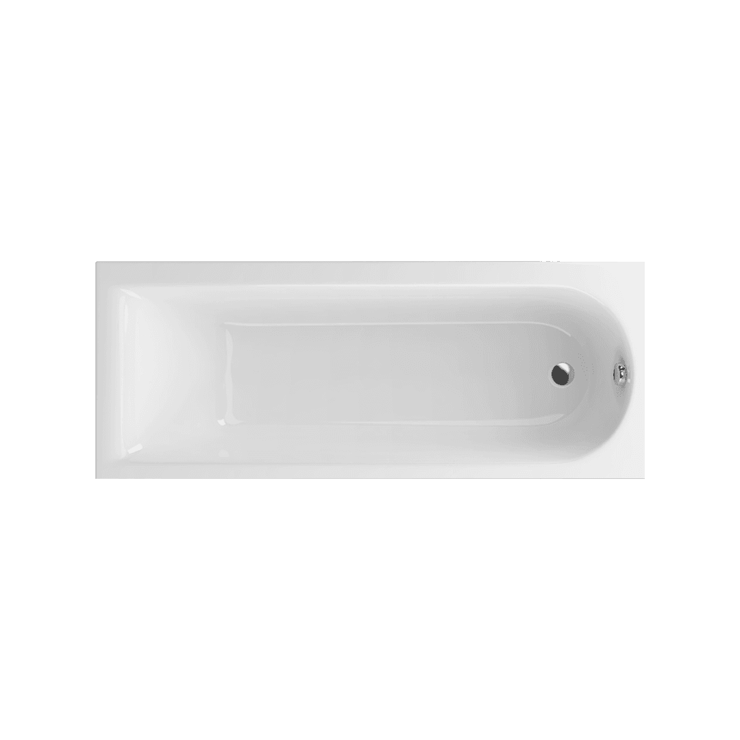 Aurum Slim wanna prostok膮tna 170X70 cm bia艂y po艂ysk