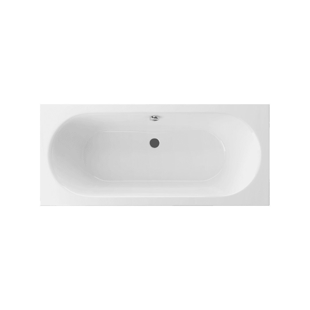 Oceana Slim wanna prostok膮tna 170X75 cm bia艂y po艂ysk