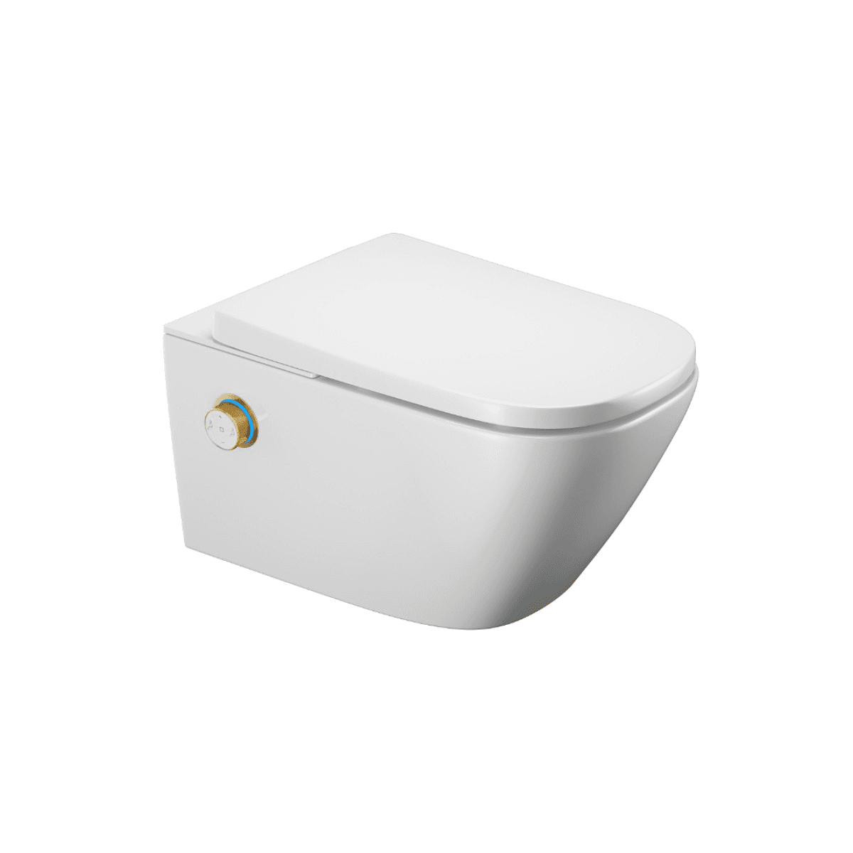 Dakota 2.0 toaleta myj膮ca S2, pokr臋t艂o steruj膮ce z艂oty po艂ysk