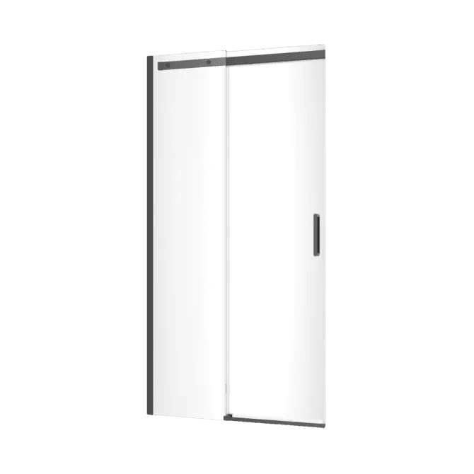 Rols drzwi wn臋kowe przesuwne 100x200 cm pow艂oka Clean Control, czarny mat