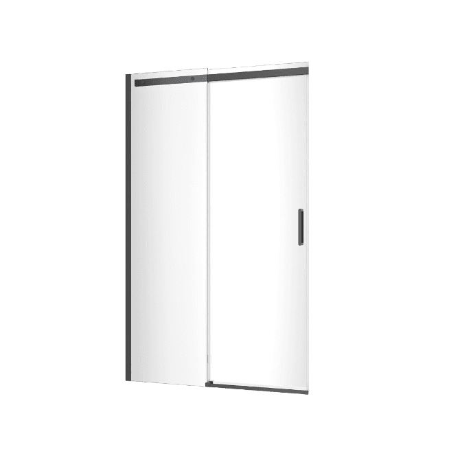 Rols drzwi wnękowe przesuwne 120x200 cm powłoka Clean Control, czarny mat